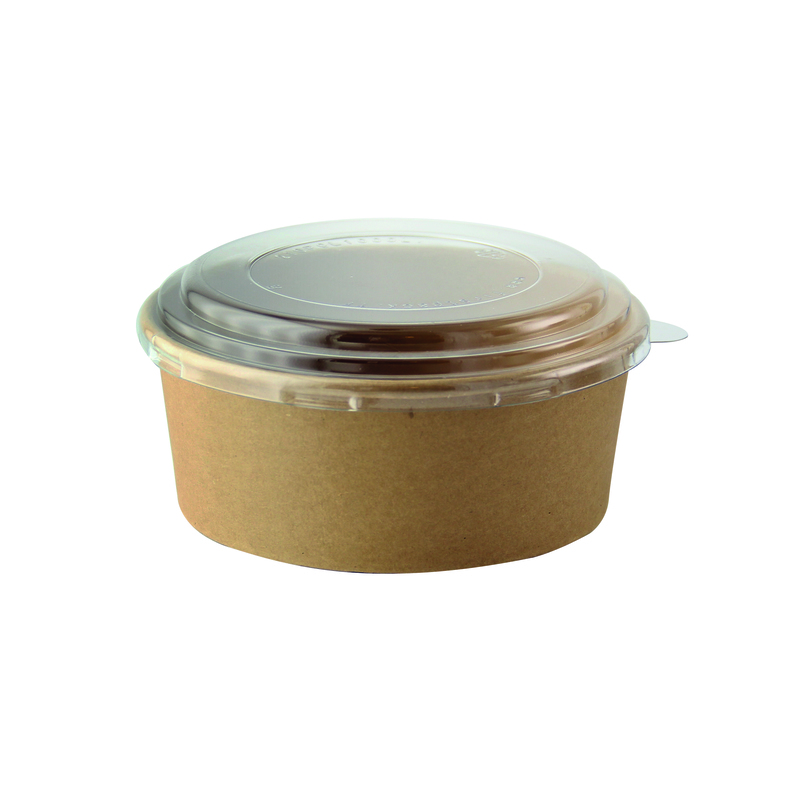 20 oz Round To go Container - Kraft