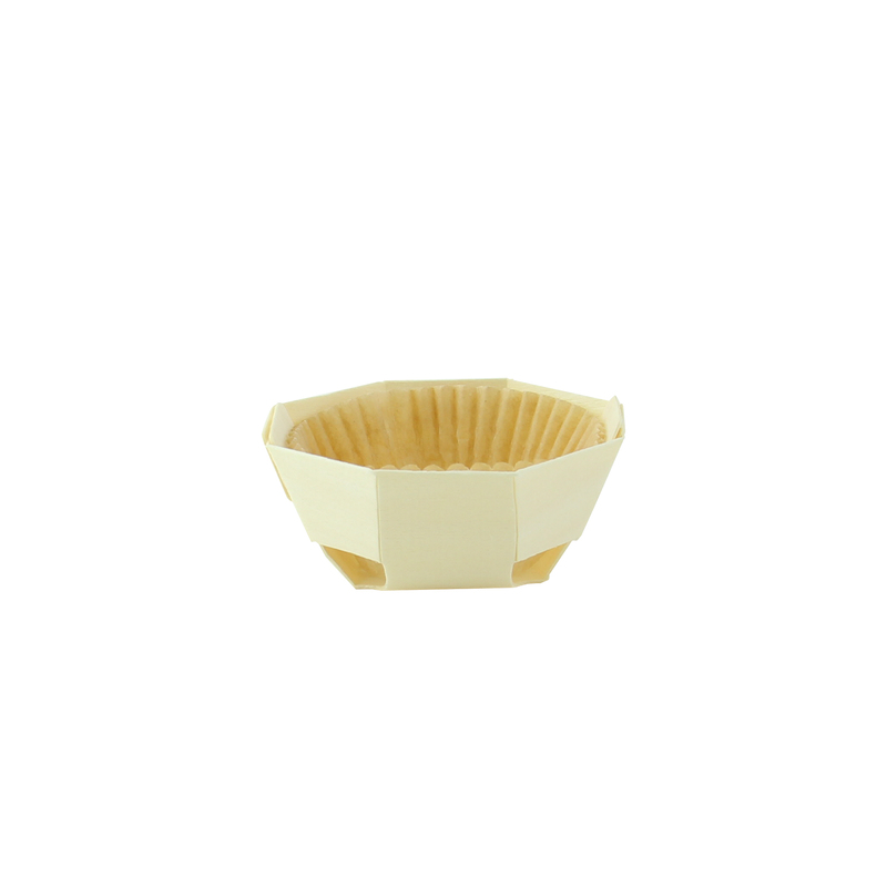 Picture of PacknWood 210NBAKERD7 2.76 x 1.18 in. Round Baking Mold with Liner - Natural