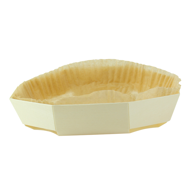 Picture of PacknWood 210NBAKERD18 7.1 x 1.6 in. Round Baking Mold with Liner - Natural
