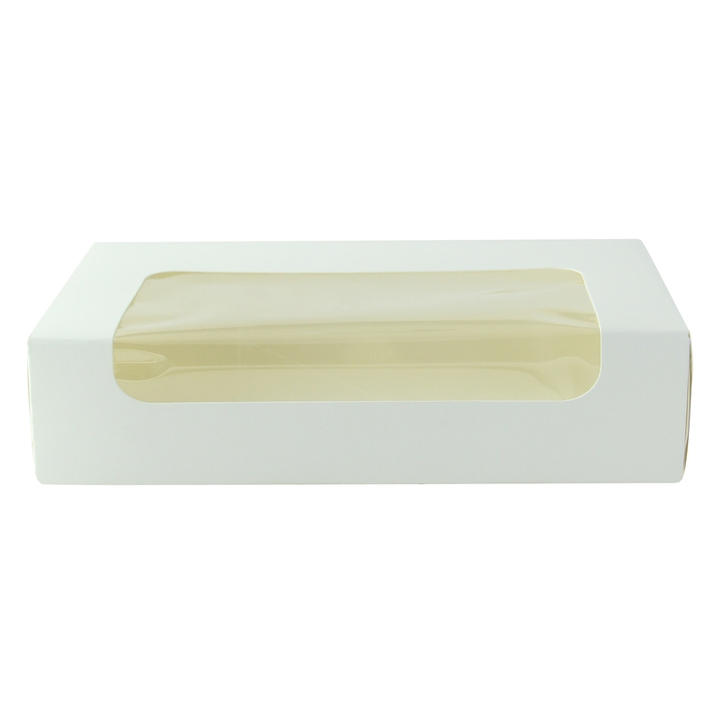 7.18 x 4.45 in. Laminated Window Box - White