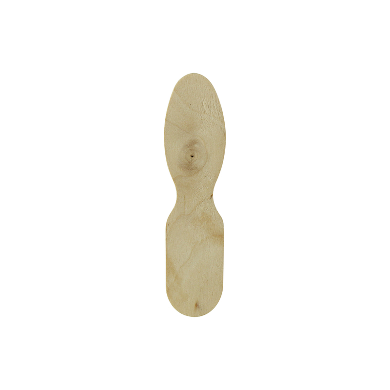 3 in. Wooden Ice Cream Spoon - 10000 Piece