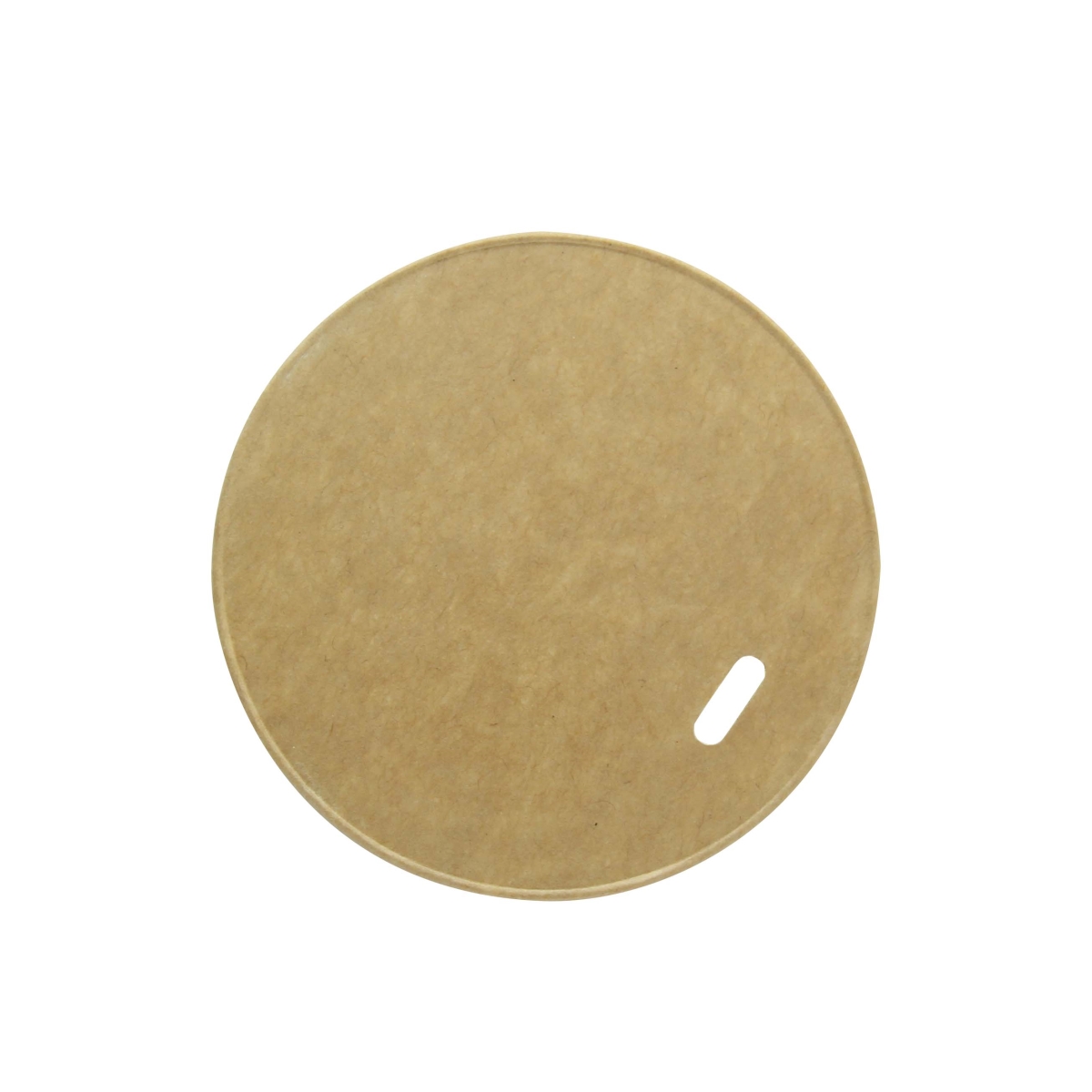 3.15 in. Kraft Paper Coffee Lid for 8 oz Paper Cups