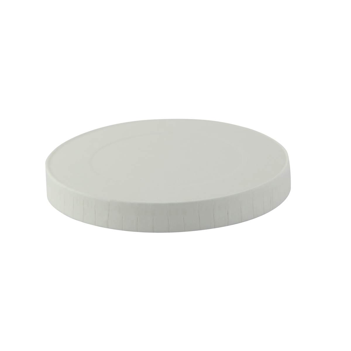 3.15 in. White Paper Coffee Lid for 8 oz Paper Cups
