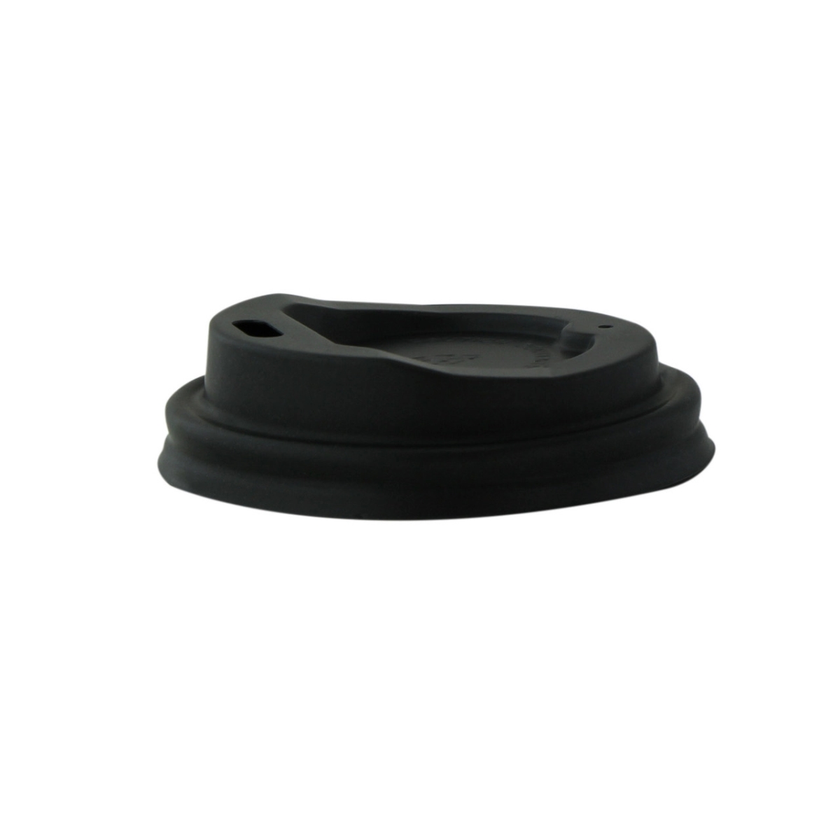 210LGDW4N 4 oz Compostable Coffee Lid - 2.45 in. - 1000 Piece