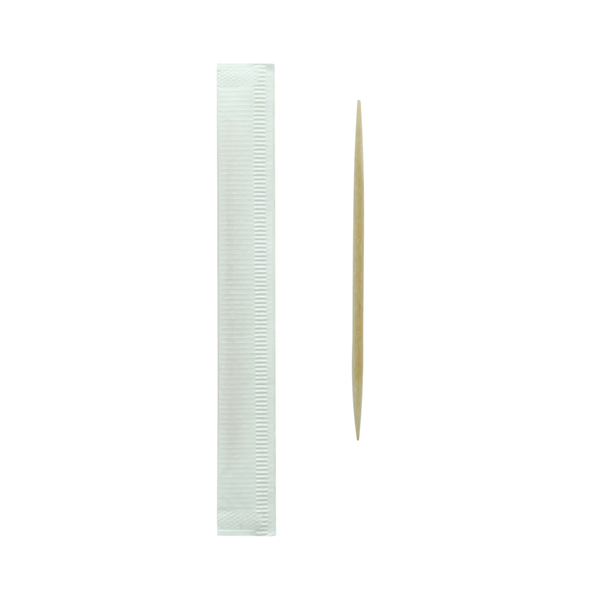 210CDE5 2.5 in. Individually Wrapped Wooden Toothpicks