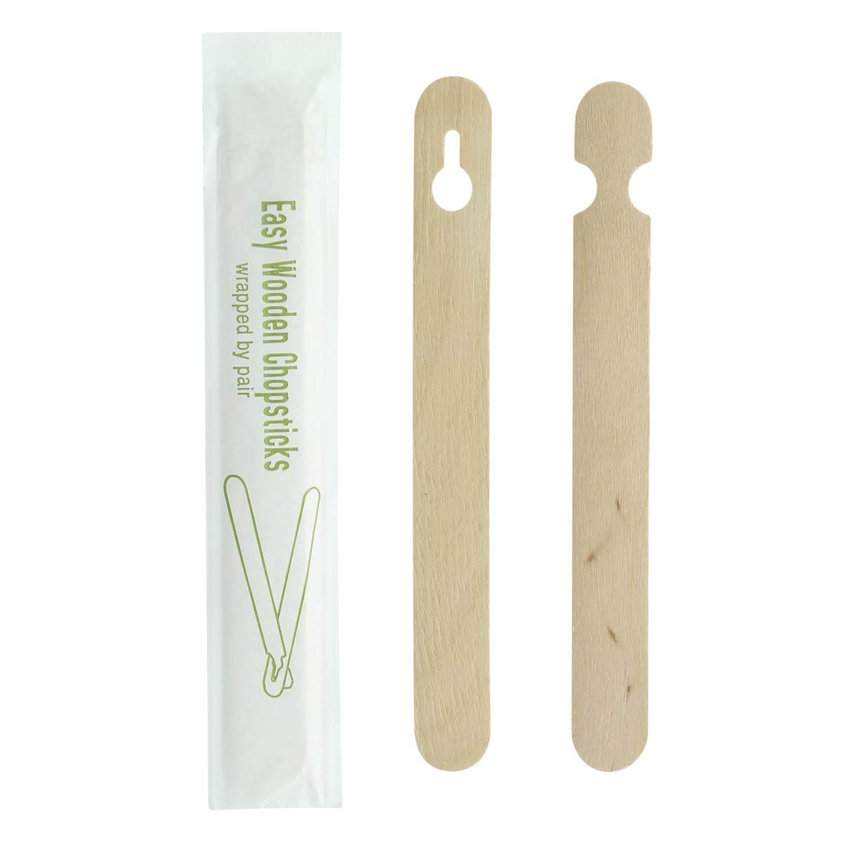 5.9 in. Easy Wooden Wrapped Chopsticks - Set of 2