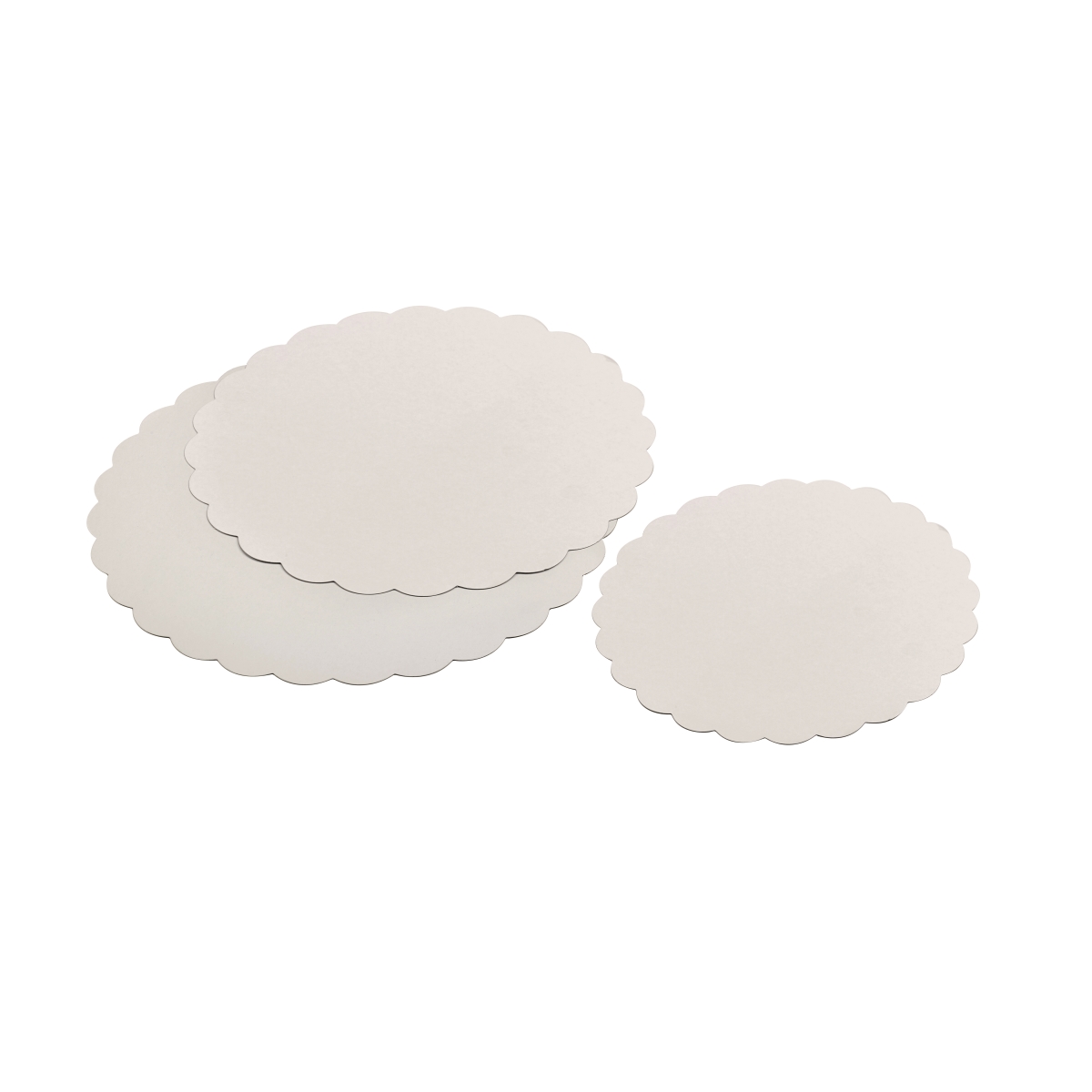 Picture of Packnwood 209RF32 0.03 x 12.06 in. White Round Pastry Box with Trim