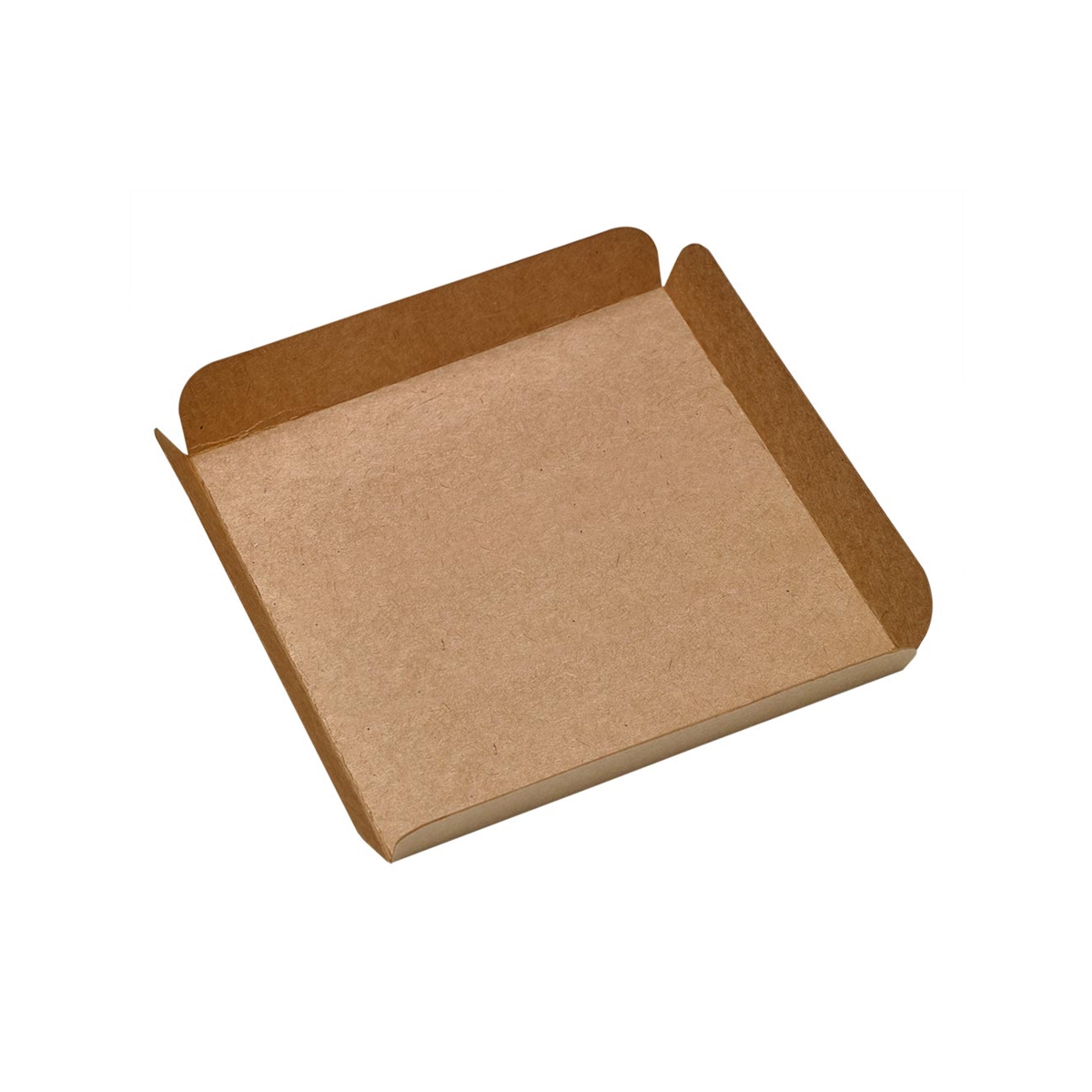 Picture of Packnwood 209CAR23K 0.79 x 7.48 x 7.48 in. Brown Kraft Square Pastry Box