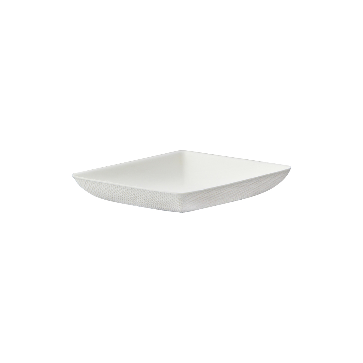 Picture of Packnwood 210BCHIC65F 2.5 x 2.5 in. Bio-N-Chic Mini White Sugarcane Plate