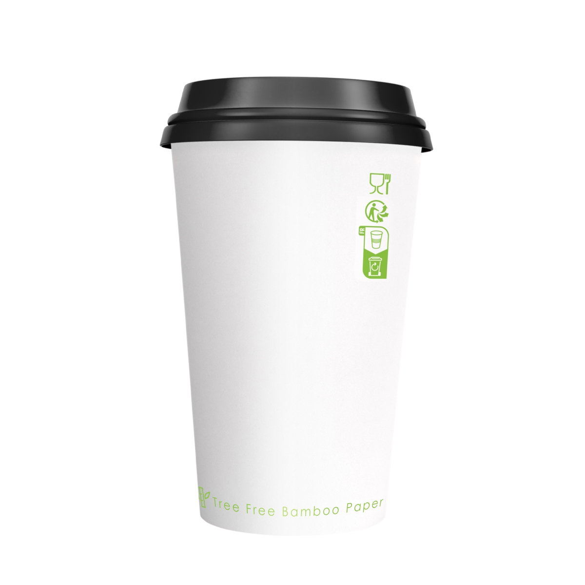 Picture of Packnwood 210GCWBTF16 Bamboo Fiber Cup without Plastic