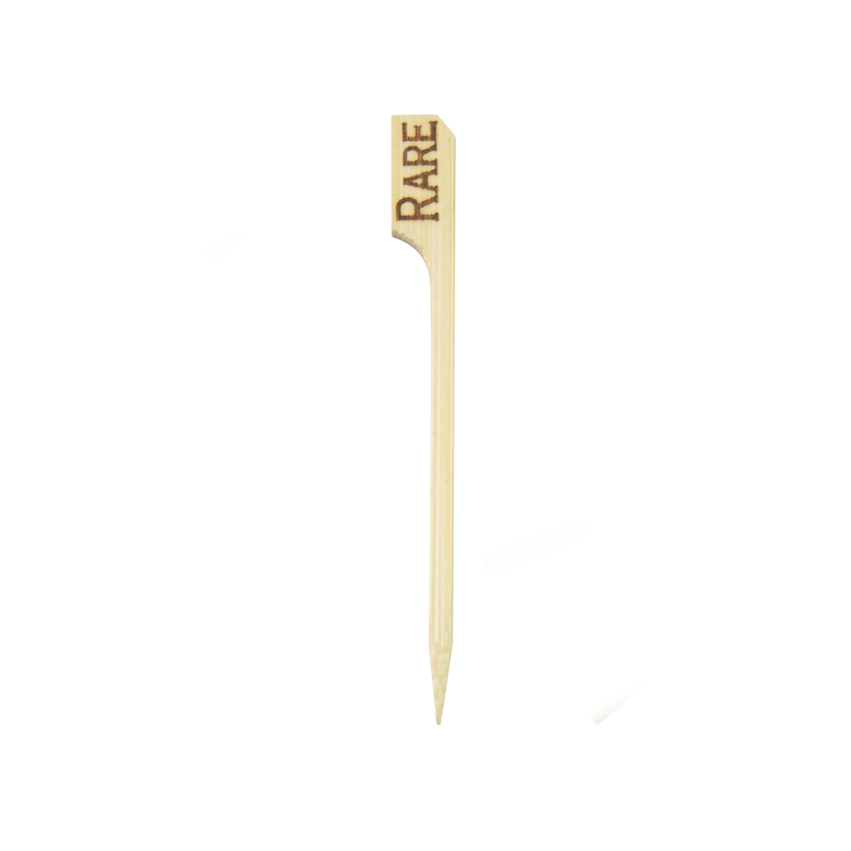 Picture of Packnwood 210BBRARE99 3.5 in. Steak Markers Cooked Rare Display Box - 1000 Piece