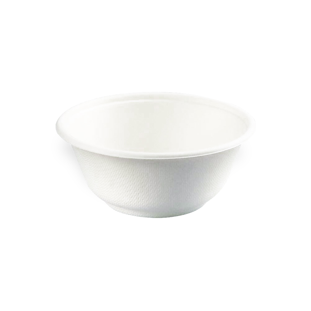 210APUB122F 2 x 5 in. White Sugarcane Bowl - 12 oz - 500 Piece