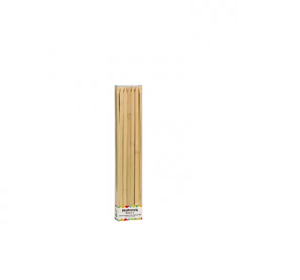 8NPBBFL35 13.78 in. Flat Bamboo BBQ Skewer - 2000 Piece