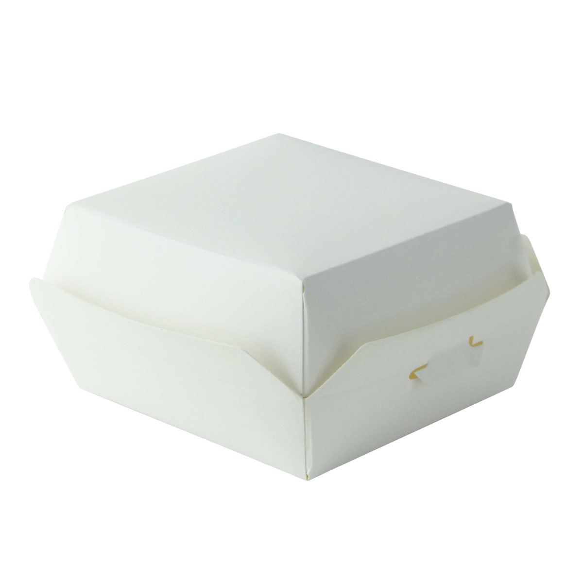 Picture of Packnwood 210EATBURG82 4 oz 3.9 x 3.7 x 2 in. Mini White Cardboard Burger Box - 450 Piece