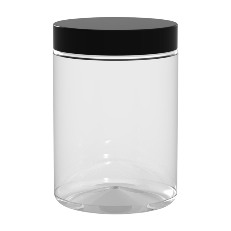 Picture of Packnwood 294DELI750 3.42 Dia. x 5.31 in. 25.4 oz Bokotwist Reusable PET Jar - 80 Piece