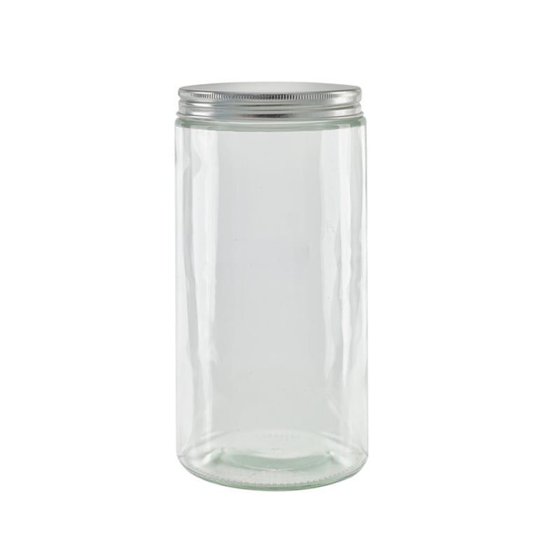 Picture of Packnwood 294VBOC750 3.46 x 3.66 x 5.47 in. 25.3 oz Round Reusable Glass Jar with Aluminium Cap - 30 Piece