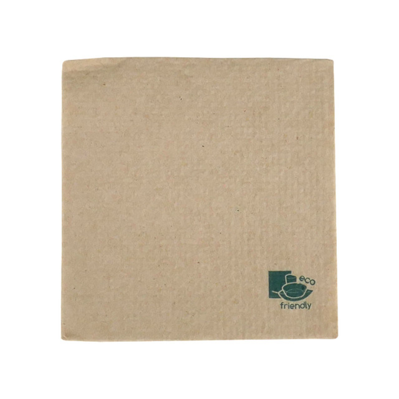 Picture of Packnwood 210SEC41412P1 15 x 15 x 0.25 in. Kraft Tissue Napkin&#44; 0.25 Fold&#44; 2 Ply&#44; - 1400 Piece