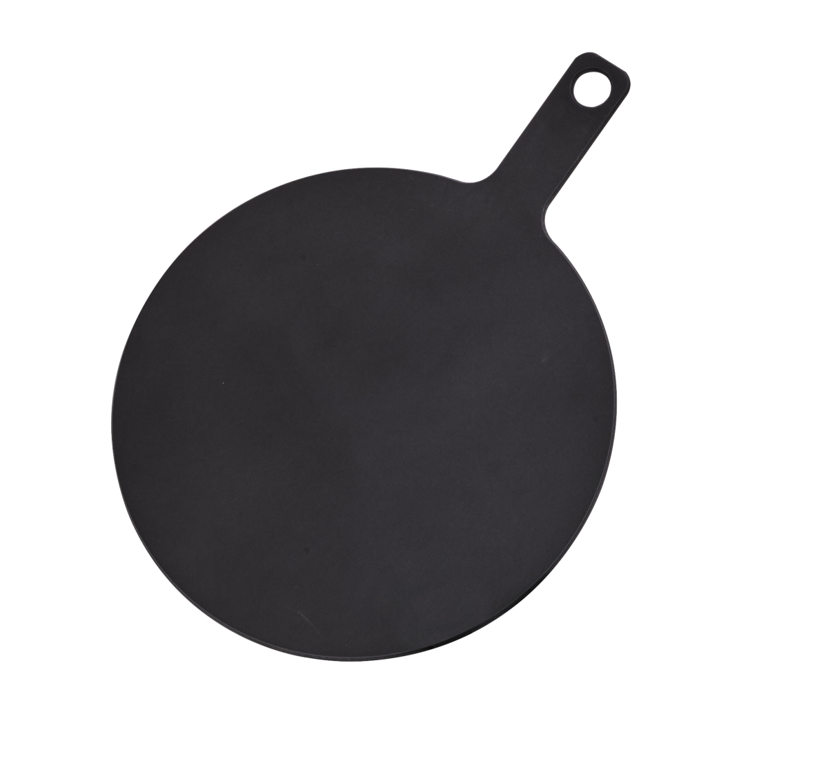 Picture of Packnwood 294PIZPLAN21N 11.3 x 8.0 x 2.4 in. Phoenix Black Wood Fiber Round Plank, 6 Piece