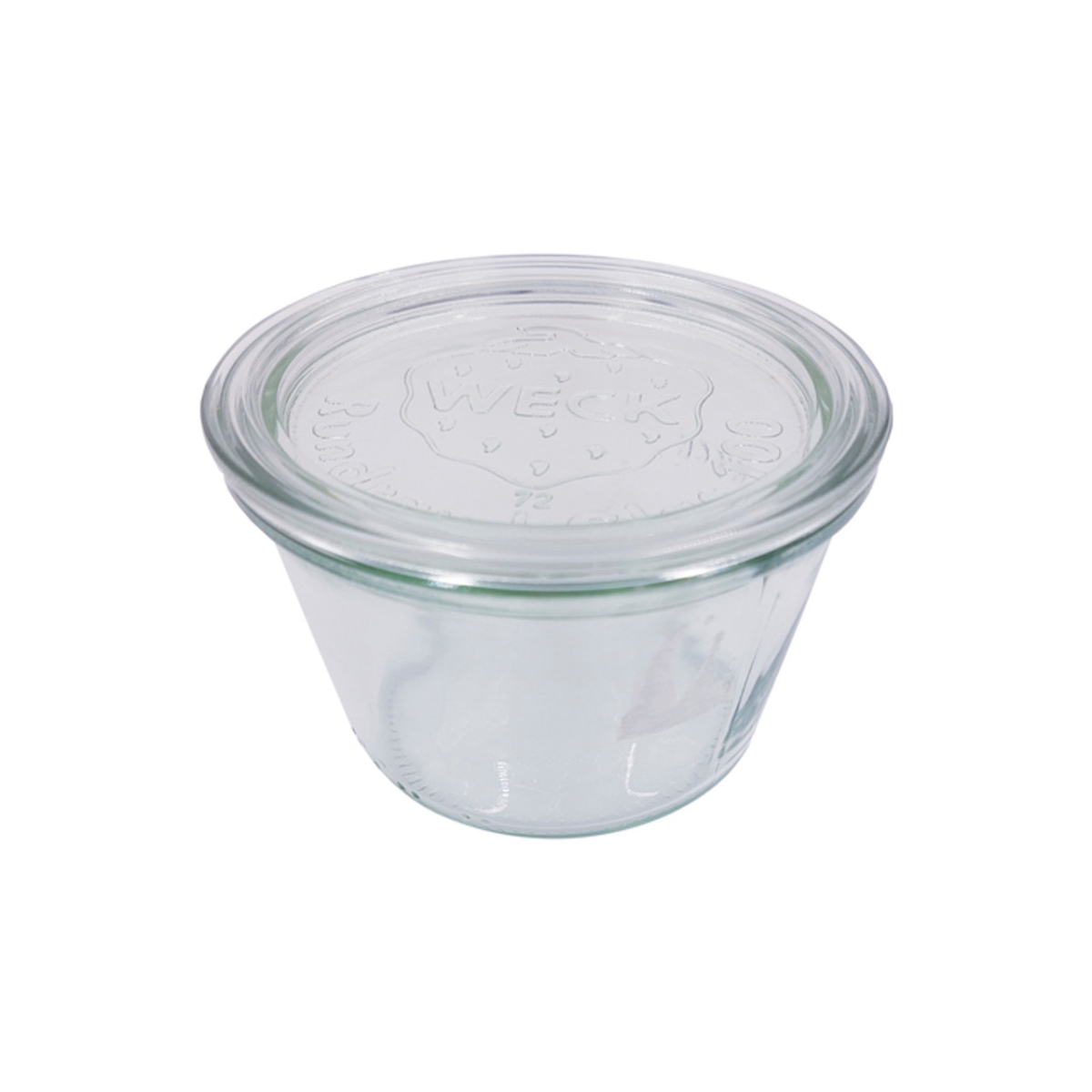 Picture of Packnwood 294WEK741 3.93 Dia. x 2.91 in. 12.5 oz Bokocook Reusable Weck Jars with Glass Lid Mold - 6 Piece