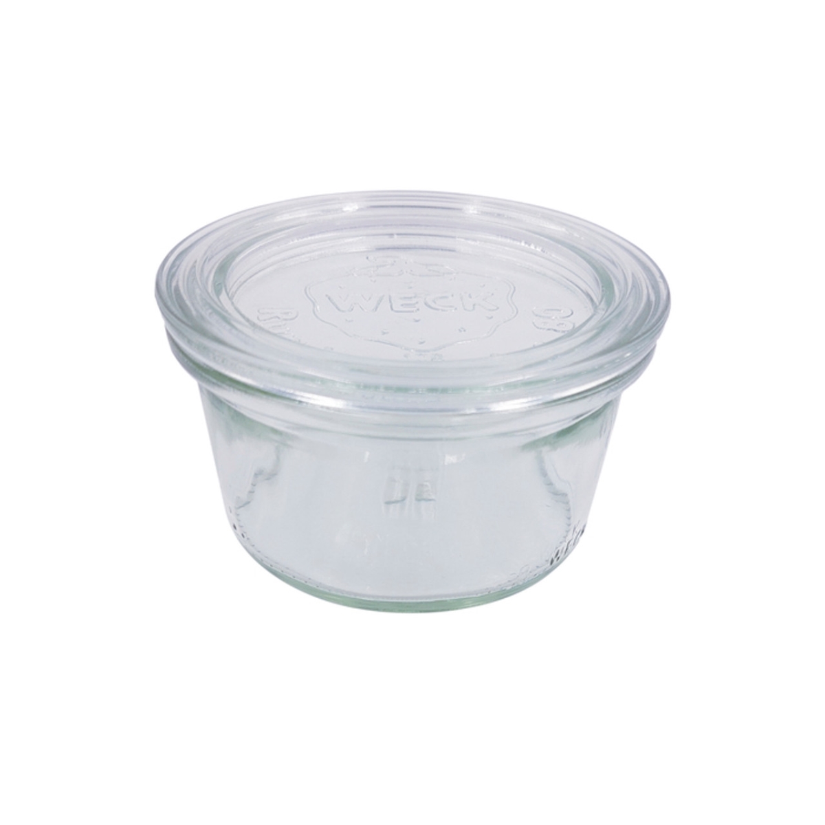 Picture of Packnwood 294WEK976 3.14 Dia. x 1.96 in. 5.5 oz Bokocook Reusable Weck Glass Jar with Glass Lid - 12 Piece