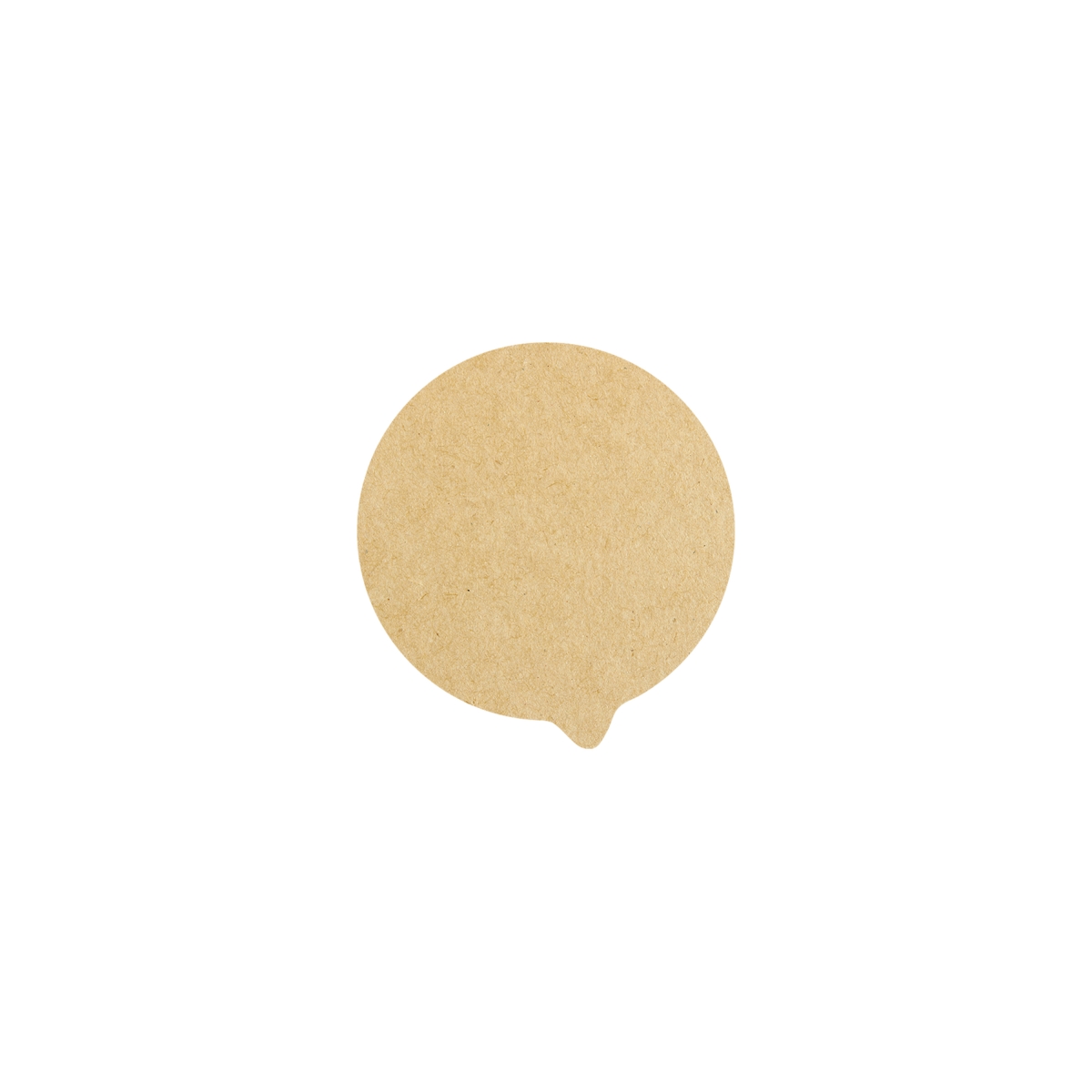 210OPCO88 3.46 in. Opercover, Kraft - 1000 Piece
