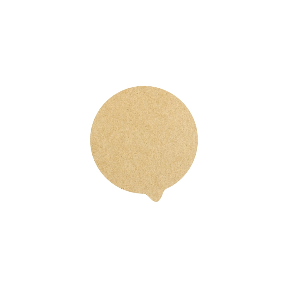 210OPCO95 3.74 in. Opercover, Kraft - 1000 Piece