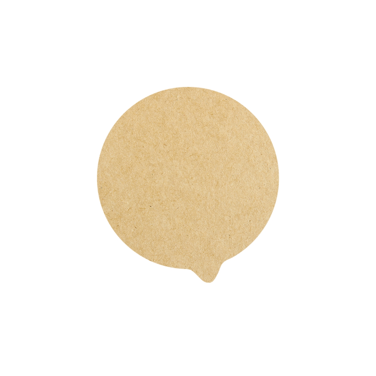 210OPCO123 4.84 in. Opercover, Kraft - 1000 Piece