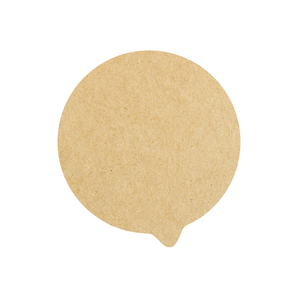 210OPCO156 6.14 in. Opercover, Kraft - 500 Piece