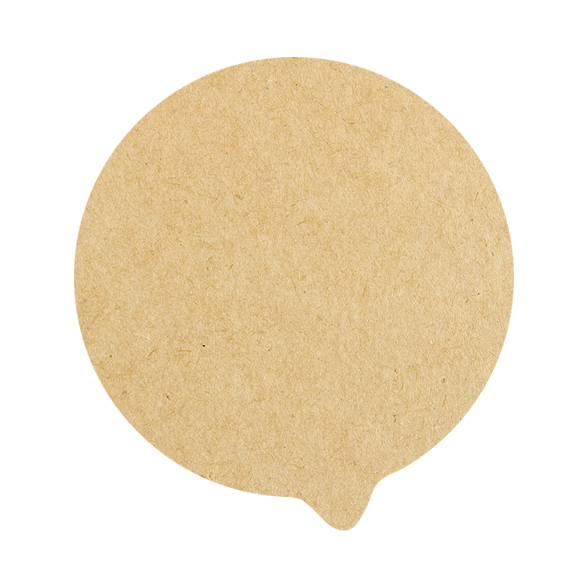 210OPCO190 7.48 in. Opercover, Kraft - 500 Piece