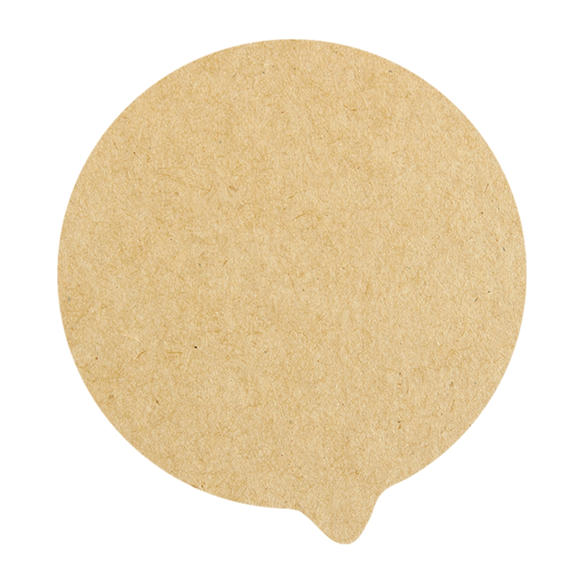 210OPCO204 8.03 in. Opercover, Kraft - 500 Piece