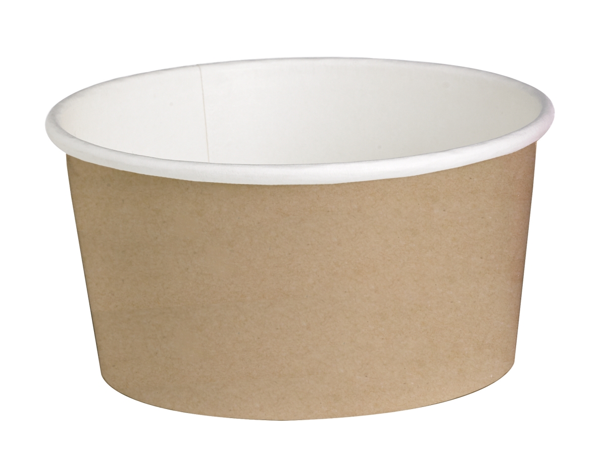 Picture of Packnwood 210DELIK20K 20 oz 4.49 in. Deli Kraft Container - 500 Piece
