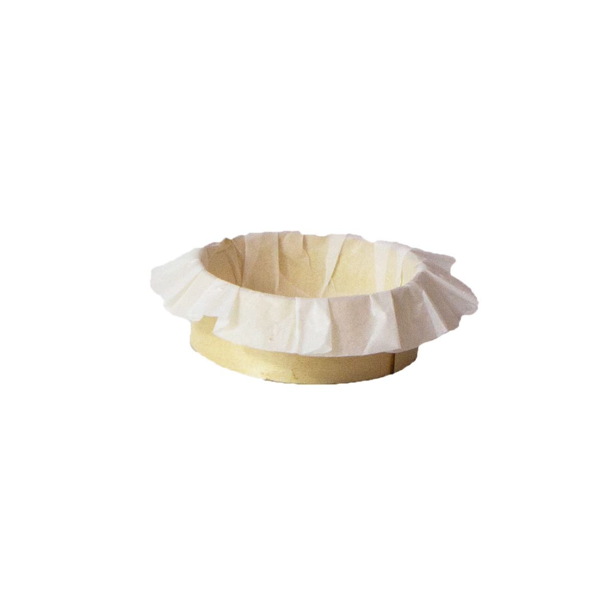 Picture of Packnwood 210WOCER80150 5 oz 3.2 x 1.2 in. Baking Ring with Baking Paper Liner Integrated - 100 Piece
