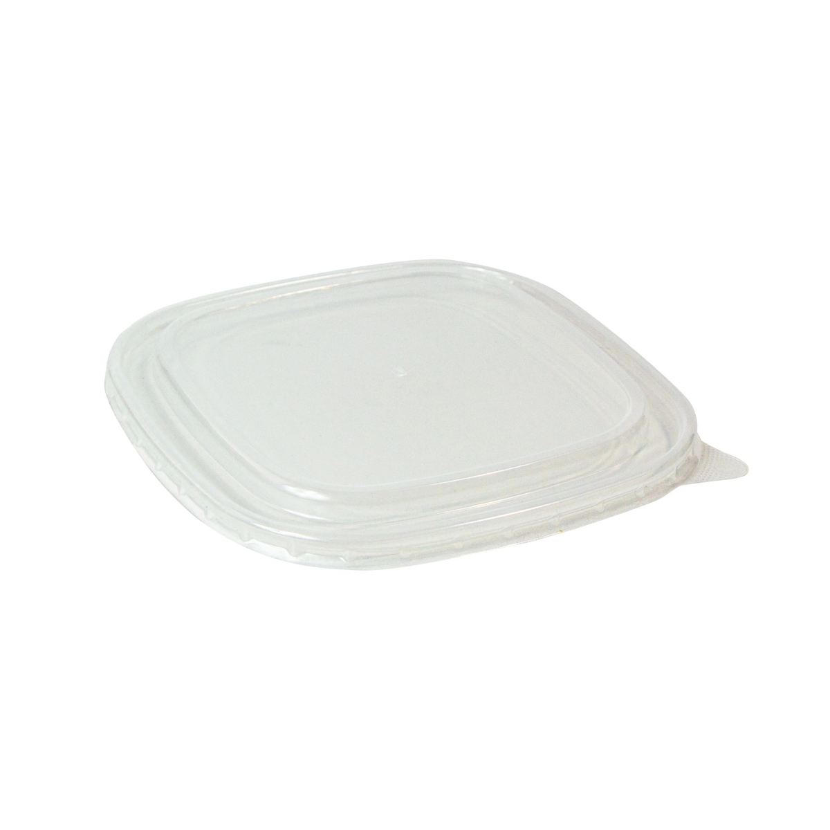 Picture of Packnwood 210PCARL1313PET 16-22 oz 5.1 x 5.1 x 0.2 in. Square Polyethylene Terephthalate Lid for the 210PCAR Range - 300 Piece