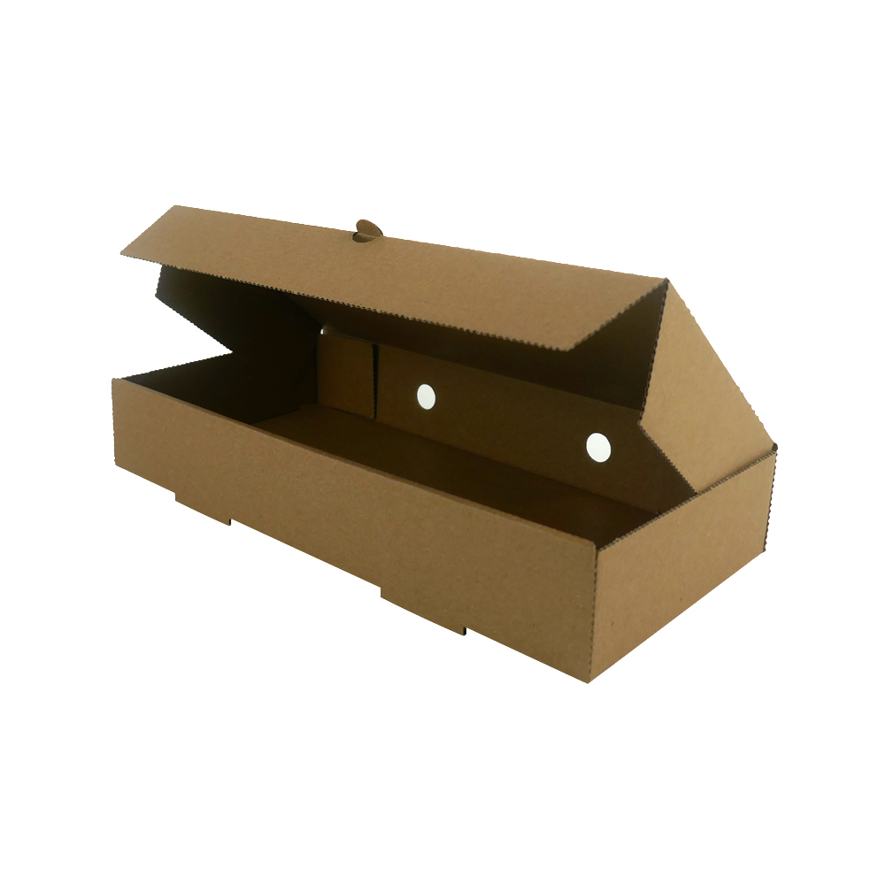 Picture of Packnwood 210BRUSK3015 11.8 x 5.9 x 2 in. Disposable Food Box, Kraft Brown - 100 Piece