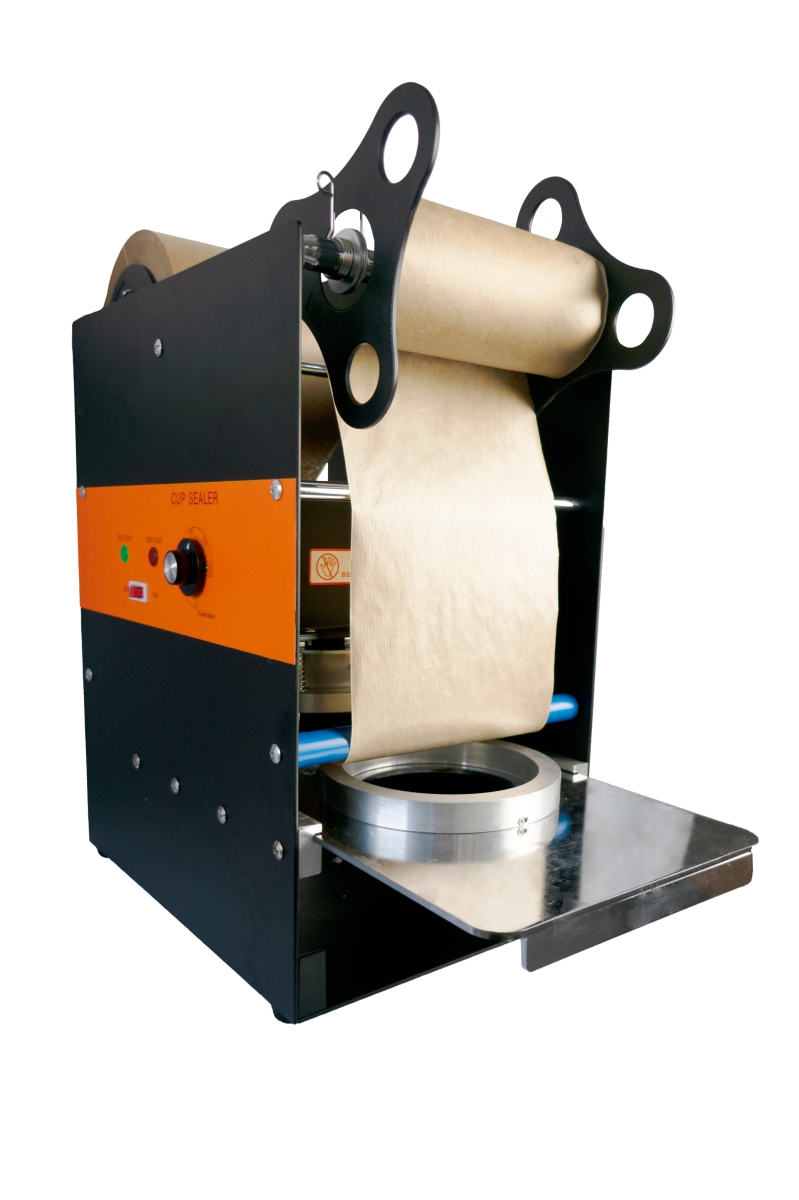 Picture of Packnwood 294SCEL155MUS 9.3 x 15.7 x 21.7 in. Manual Rectangular Sealing Machine for Dia 143-147-151 mm - Natural