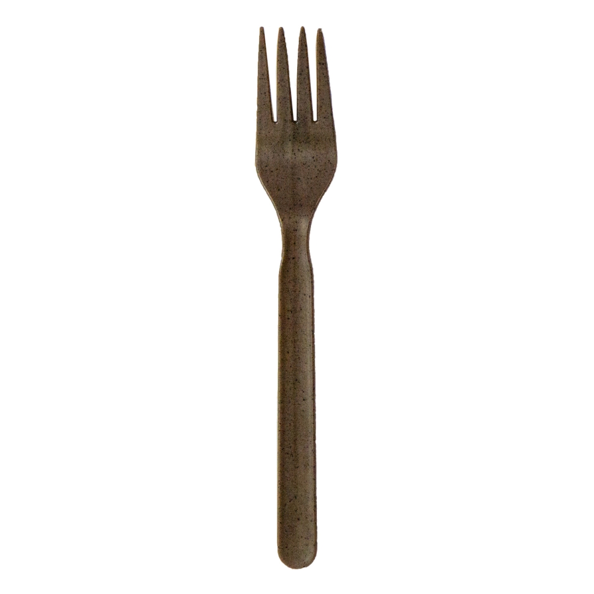 Picture of Packnwood 210CVPL711CO 6.7 in. Compostable Coffee Ground Fork - 1000 Piece