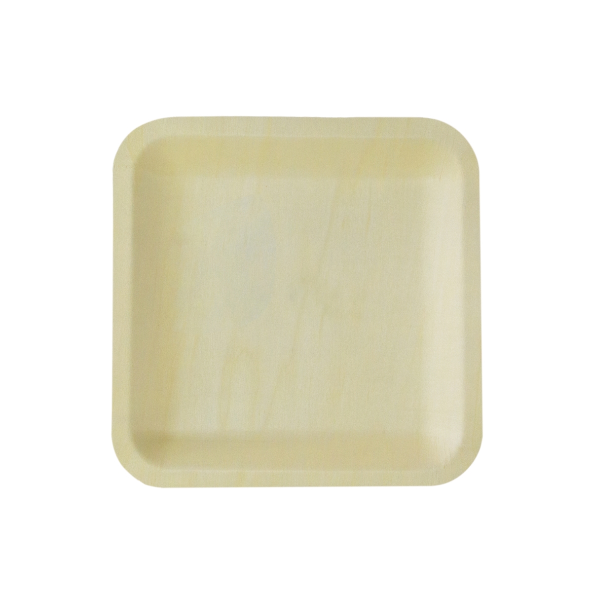 Picture of Packnwood 210BBA2525 10 x 10 x 1 in. Scandinavia Rectangular Wooden Tray - 200 Piece