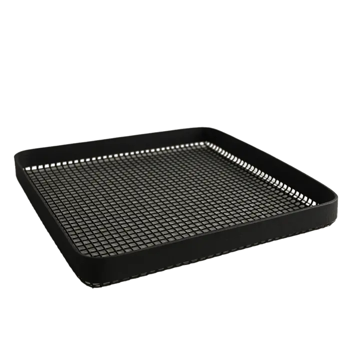 294SILGRIL3030 12 x 12 in. BBQ Mat with Edge, Black - 5 Piece