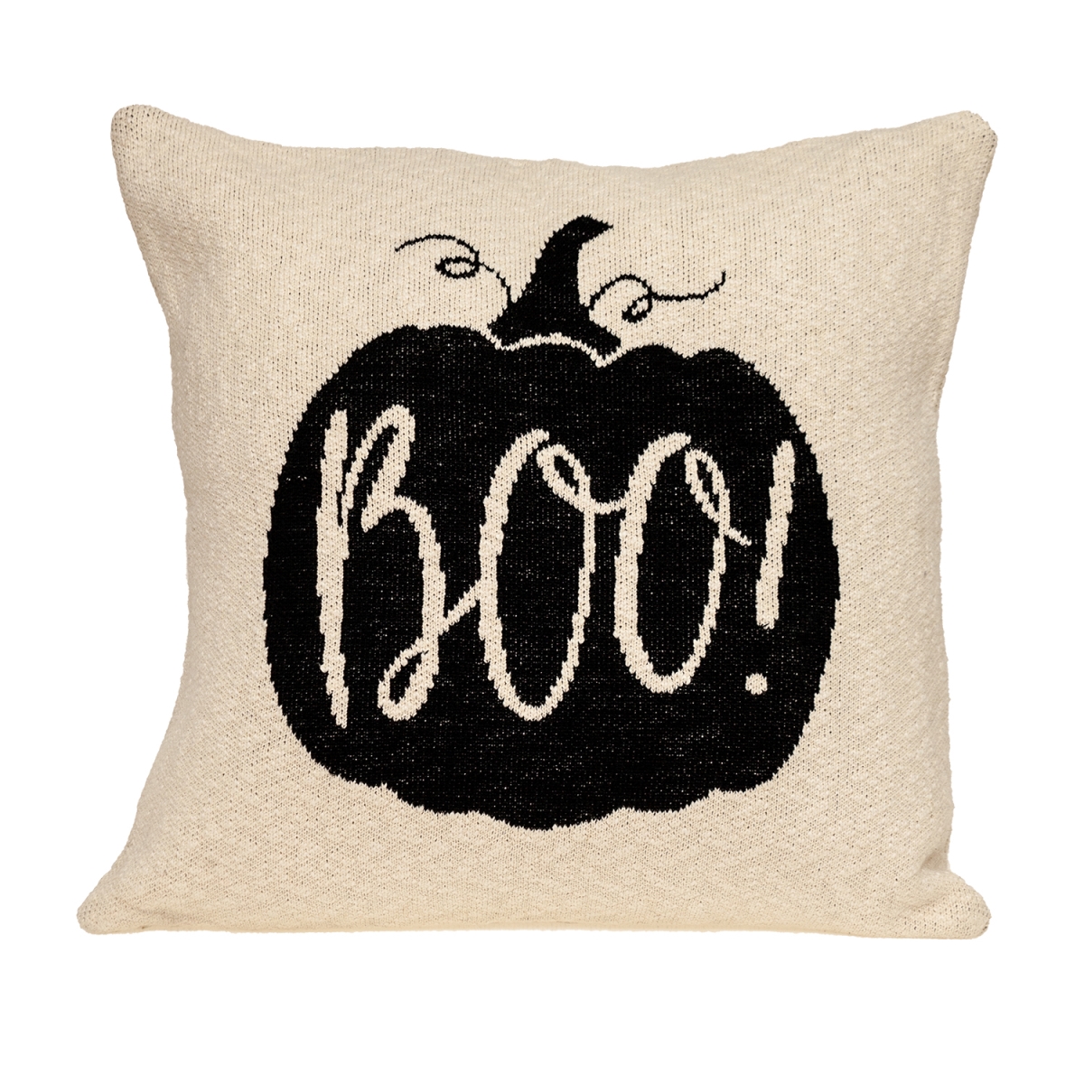 Baby Boo Transitional Throw Pillow, Beige & Cream