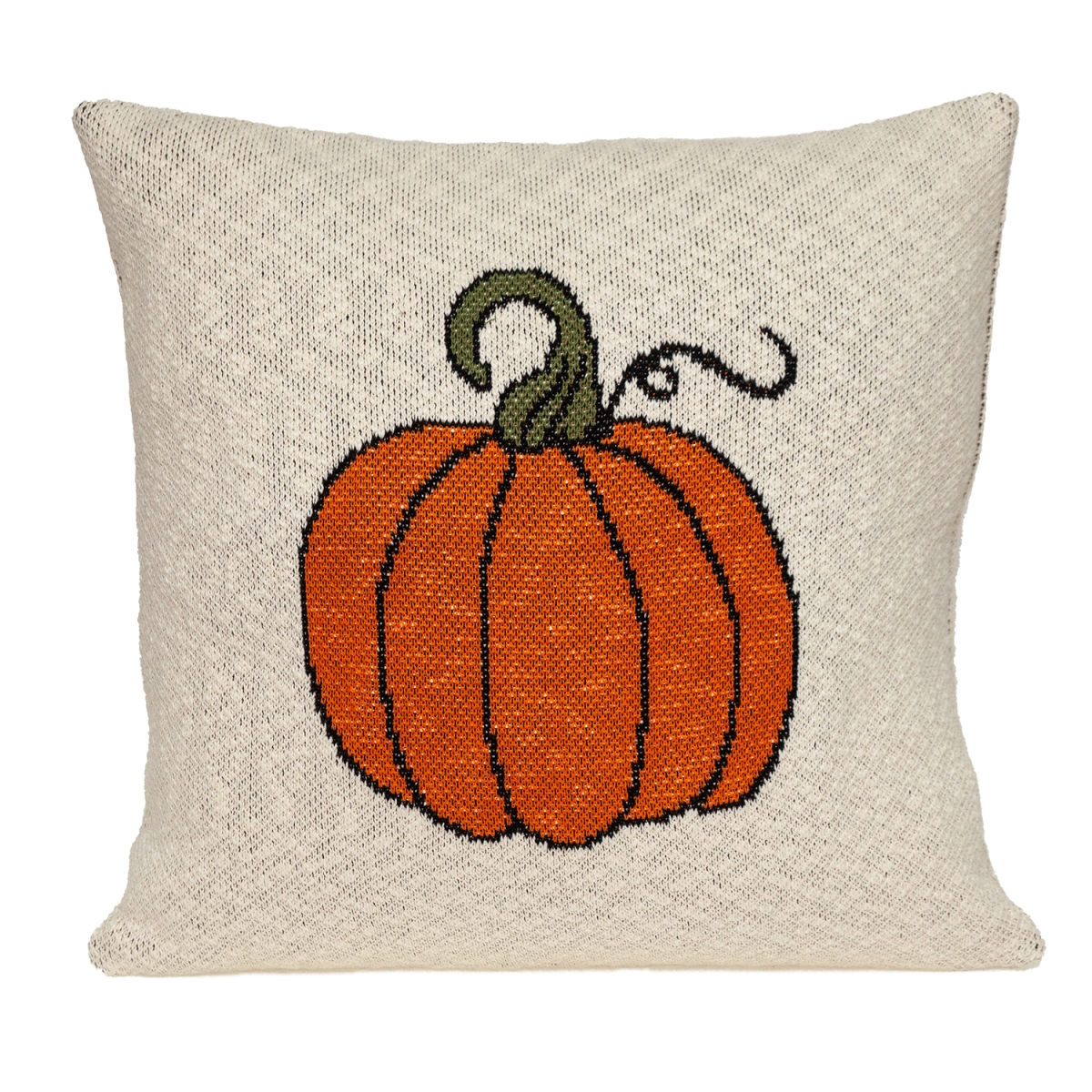Casper Transitional Throw Pillow - Beige - Square - Soft Cotton