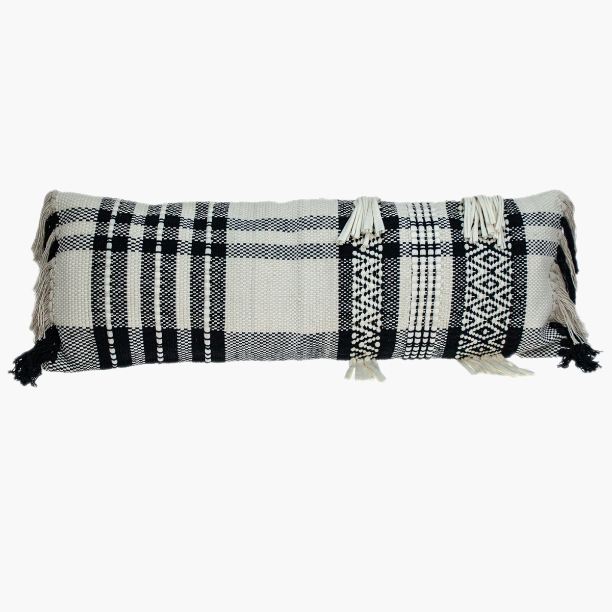 PILI21185P Minos Transitional Throw Pillow, White