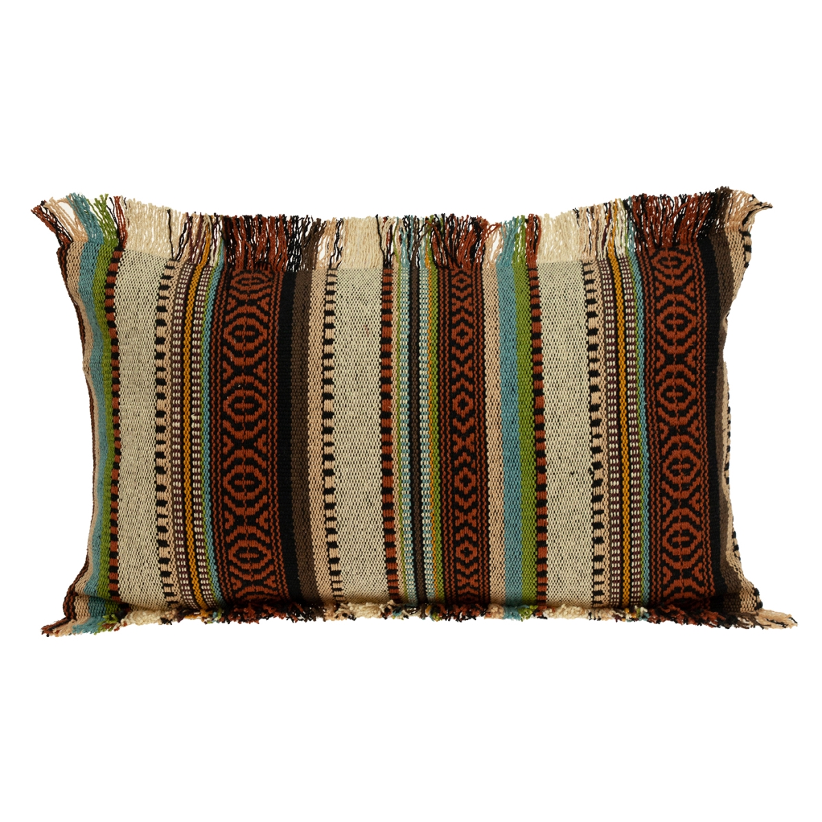 Picture of Parkland Collection PILC21123P Woody Transitional Brown Throw Pillow