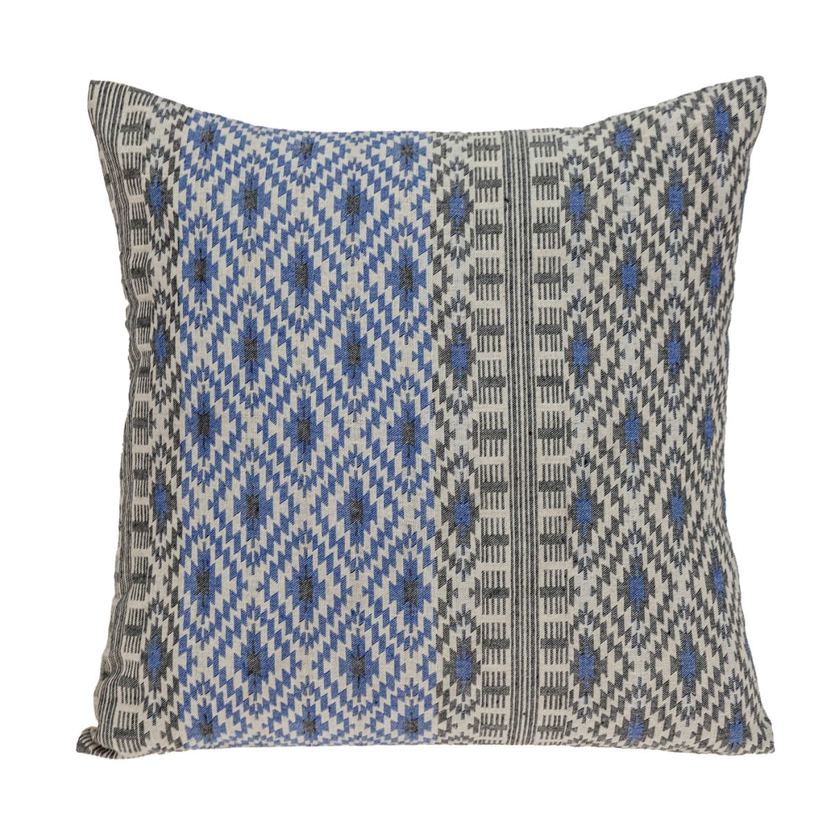 Chaka Transitional Beige Throw Pillow