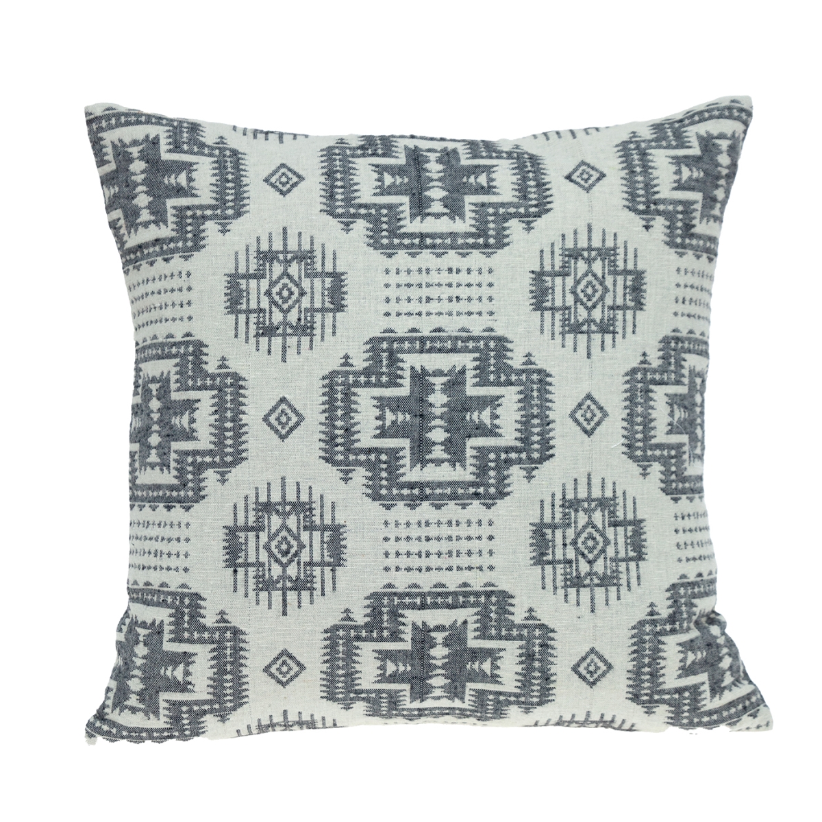 Sima Transitional Beige Throw Pillow