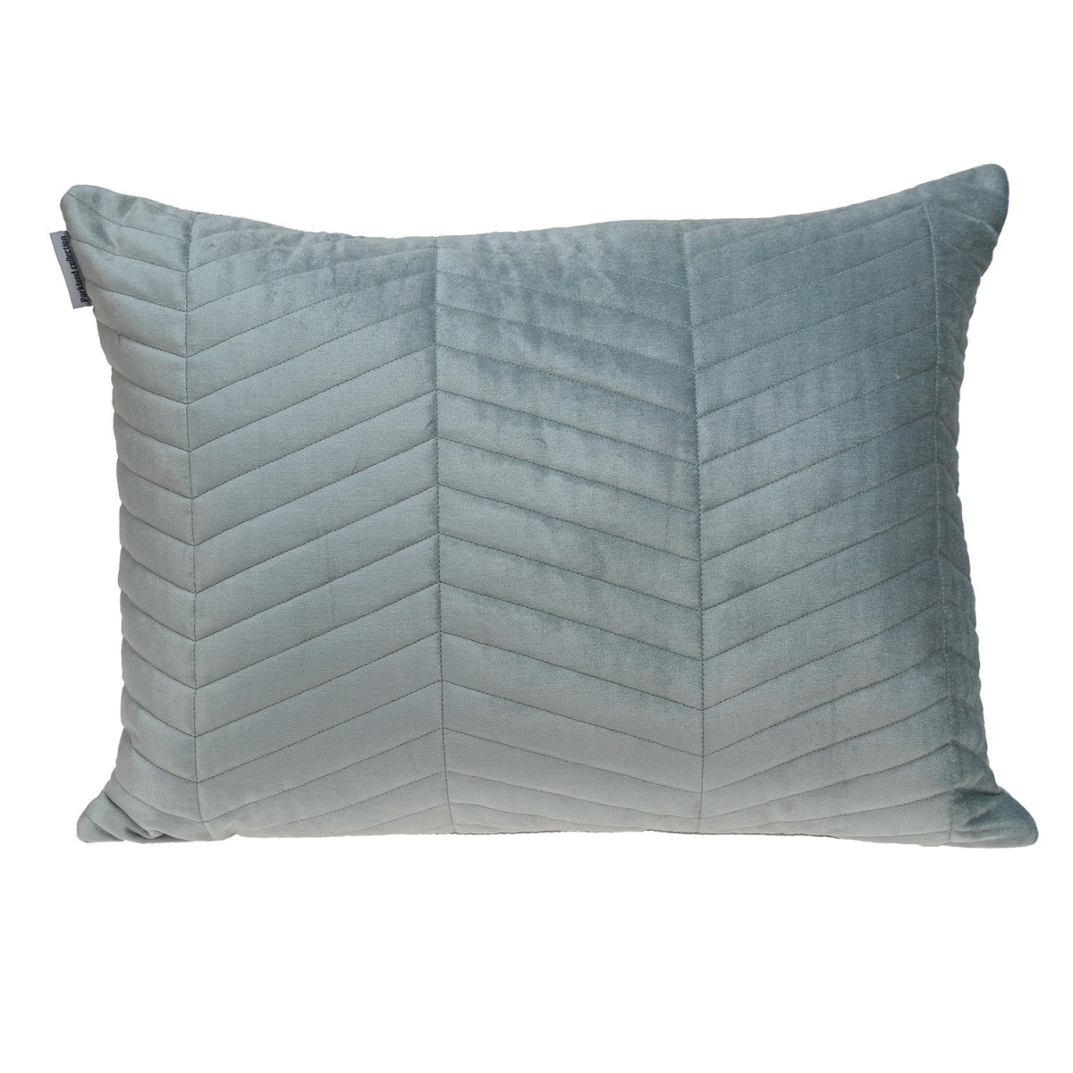 PILL21235P Somin Transitional Gray Rectangle Throw Pillow