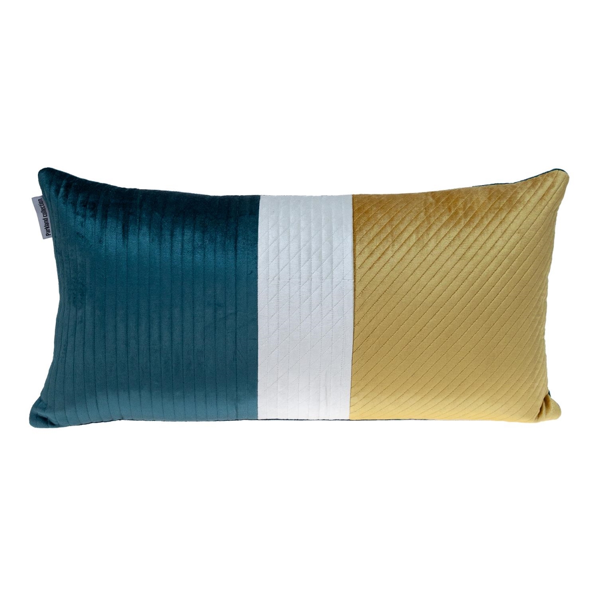 PILL21242P Hiro Transitional Yellow Rectangle Throw Pillow