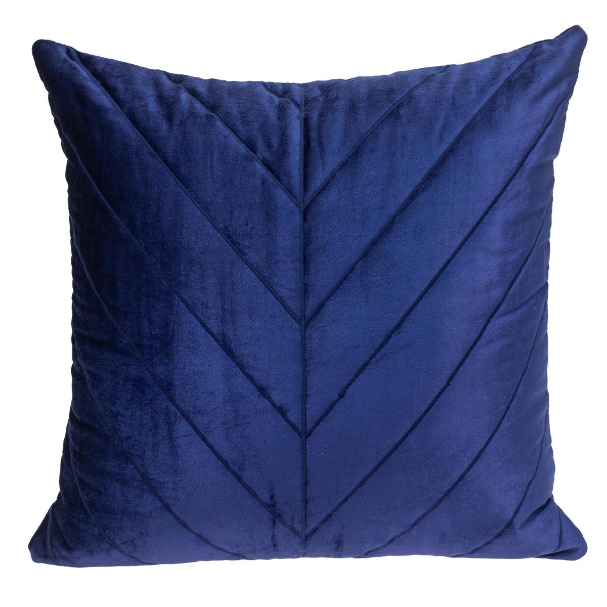 Tobyn Transitional Blue Square Throw Pillow