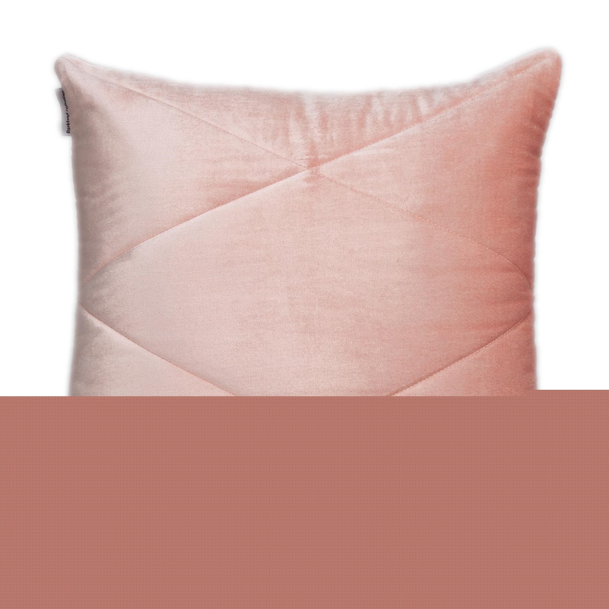 PILL21284P Koko Transitional Pink Square Throw Pillow