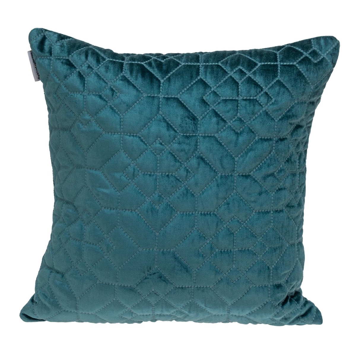 PILL21307P Sora Transitional Teal Square Throw Pillow