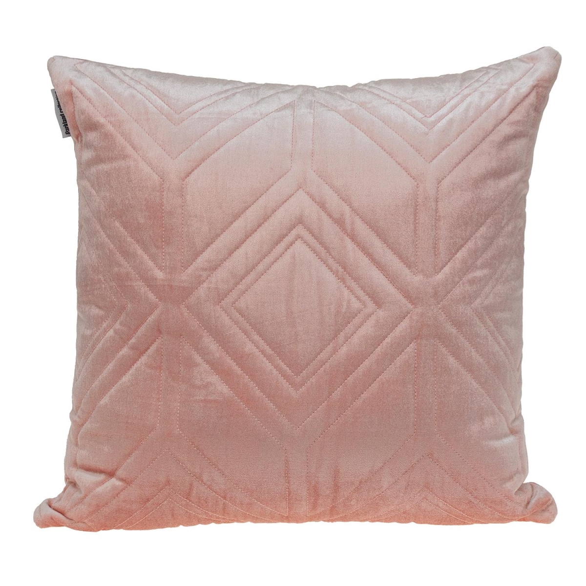 PILL21320P Reta Transitional Pink Square Throw Pillow